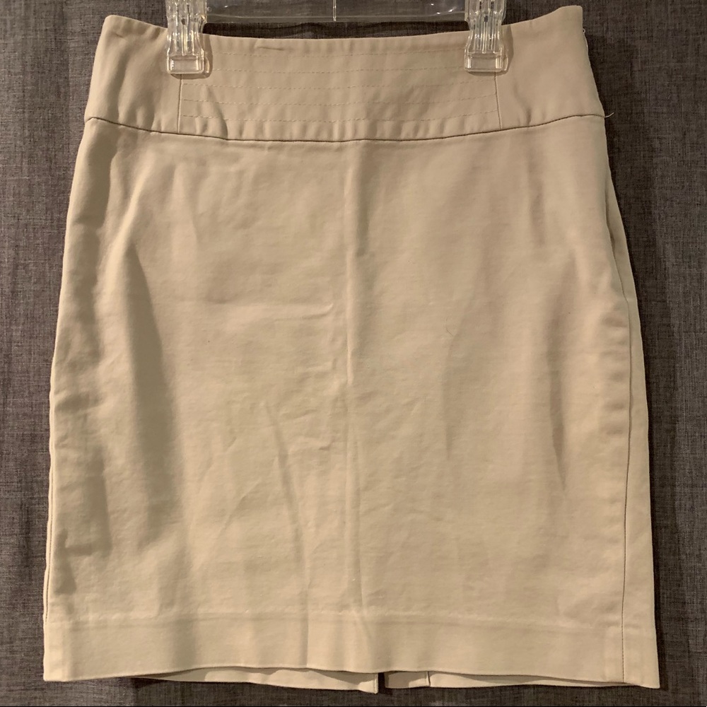 Banana Republic Tan Pencil Skirt